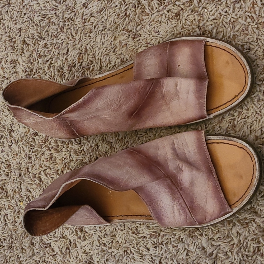 Free People Leather Sandals